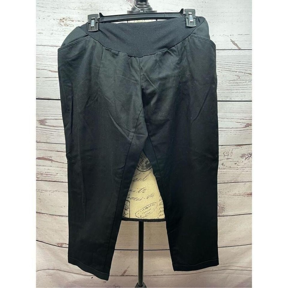 Motherhood‎ Maternity Black Secret Fit Belly Pants Size L